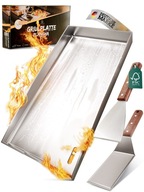 Płyta grillowa stal nierdzewna prostokątny