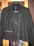 H&M WDZIANKO NARZUTKA ŻAKIET KURTKA BIKER ZAMK