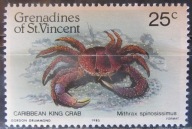 St. Vincent stary znaczek (1/4