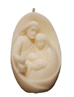 Świeczki świąteczne Święta Rodzina Świeczka sojowa na Dzień Babci i Dziadka