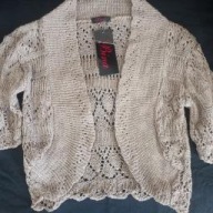 bolerko damskie krótkie ażurowe r.S / 36 UK