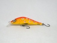 Wobler 6 cm Orange Trout hand made, rękodzieło