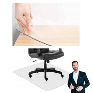 MATA OCHRONNA PRZEZROCZYSTA POD FOTEL KRZESŁO PODKŁADKA POD SZAFE 100X150CM
