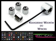 METALOWE OZDOBNE NAKRĘTKI NA WENTYLE Z LOGO