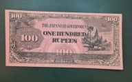 100 Rupees 1944 Birma,Okupacja japońska
