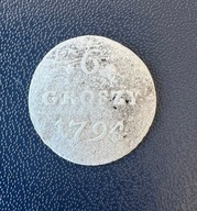 Stanisław August Poniatowski, sześć groszy ( szostak), 1794