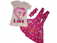 KOMPLET LIKEE 3CZ. ROZM.116,122,128