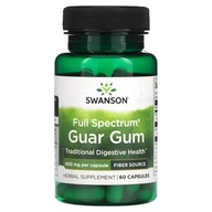 Suplement diety Swanson Health Products Full Spectrum Guar Gum 60 kapsułek
