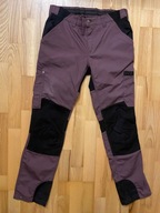 SPODNIE WORKWEAR 40/M/84-88 fiolet, czarny strecz