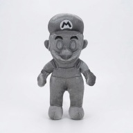 Pluszak Srebrny Mario 28 cm Maskotka Super Bohater Gra Prezent
