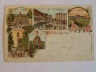 Koszalin Koeslin ul 1 Maja rynek Królewski Korpus Kadetów 1905 lit sec
