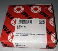 łożysko kulkowe 6209 ZZC3 firmy FAG wym.45x85x19