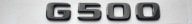 G500 Mercedes emblemat