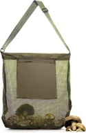 SIATECZKOWA TORBA NA RAMIE NA GRZYBY TORBA Z SIATKI NA GRZYBY DO LASU