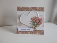 Kartka ręcznie robiona na Dzień Babci