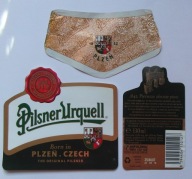 ETYKIETA PIWO PILSNER URQUELL BROWAR POZNAŃ + OWIJKA I KONTRA