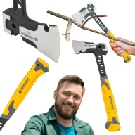 SIEKIERA ROZŁUPUJĄCA KUTA DO ŁUPANIA ROZŁUPYWANIA DREWNA DRZEWA FIBERGLASS