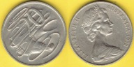 Australia 20 Cents 1972 r.