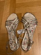 SANDAŁKI ZŁOTE NEXT PASECZKI NOWE (37) METKA