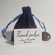 Piasek pustyni - Minerały na prezent, kaboszon, naturalny kamień mineralny