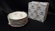 Rosenthal SANSSOUCI Elfenbein Ecru 6x kieliszek do jajek z podstawą 1986r.