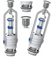 ZAWÓR SPUSTOWY DO SPŁUCZKI WC UNIWERSALNY START STOP