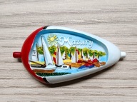 MAZURY SPŁAWIK Magnes na lodówkę ceramiczny MD24