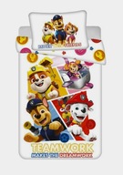 Pościel Psi Patrol 100x135+40x60 dwustronny nadruk Bawełna 100%