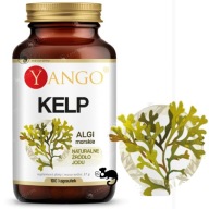Suplement diety Yango Kelp 100 kaps. naturalne źródło jodu wegańskie