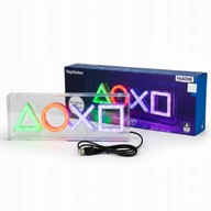 Paladone PlayStation LED Neon Light 29.8cm USB 5V lampka na biurko i ścianę