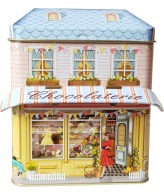 Puszka METALOWA 15cm na SŁODYCZE KAWĘ HERBATĘ