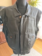 KAMIZELKA skórzana - skóra Nowa 2XL/3XXL