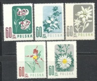 &&ROCZNIK 1957 Fi 876-80** KWIATY CHRONIONE - FISCHER tom III