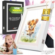 Ramka artystyczna na rysunki obrazki zdjęcia otwierana 150 arkuszy 33x24 cm