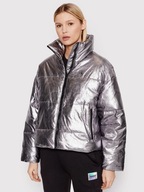 CALVIN KLEIN JEANS kurtka rozm S Oversize fit srebrna J20J217697