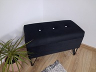 Ławka pufa puf otwierana 60 x 30 x 40 schowek pojemnik na wymiar siedzisko