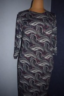 ELEGANCKA SUKIENKA WE WZORY PRAWIE NOWA_42