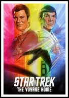 A2 PLAKAT FILMOWY FILM STAR TREK IV POWRÓT NA ZIEMIĘ THE VOYAGE HOME (1986)