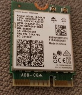 KARTA SIECIOWA _ WIFI _ INTEL _ MODEL: 9462NGW ; Moduł sieciowy z wifi