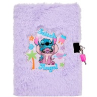 PAMIĘTNIK Z KŁÓDKĄ 3D WŁOCHACZ PLUSZOWY NOTES LILO I STITCH