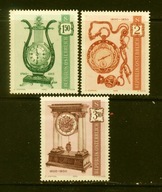 AUSTRIA** Stare zegary II Mi 1344-46