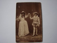 Bydgoszcz - dzieci w przebraniu / teatr - stare zdjęcie ul. Gdańska