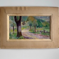 Jan Rubczak - Pejzaż wiejski