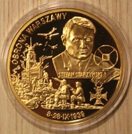 POLACY W II WOJNIE ŚWIATOWEJ - OBRONA WARSZAWY - IDEALNY, MENNICZY