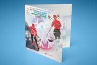 5497 Znaczek XIV Zimowe Igrzyska Paralimpijskie Mediolan 2026 folder 2026