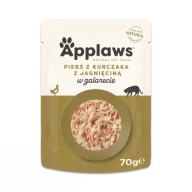 Applaws saszetka dla kota kurczak z jagnięciną w galaretce 70g