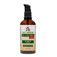 Suplement diety BIO HERBS D3 + K2 MK-7 100 ml