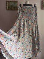 White Stuff długa spódnica lniana 38/40