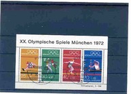 A48154)Olimpiada 72: RFN Bl 8 Sonderstempel Zeglarstwo