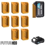 Uchwyt wieszak pojedynczy na akumulator Makita 12Vmax CXT 12V - 8 sztuk